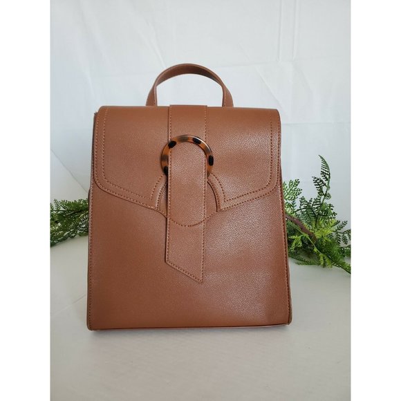 LP women Brown Small Bag, backpack, 9.5" x 11", - Picture 4 of 10